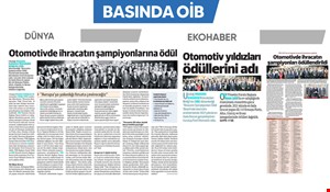 OİB HAZİRAN AYI BASIN YANSIMALARI